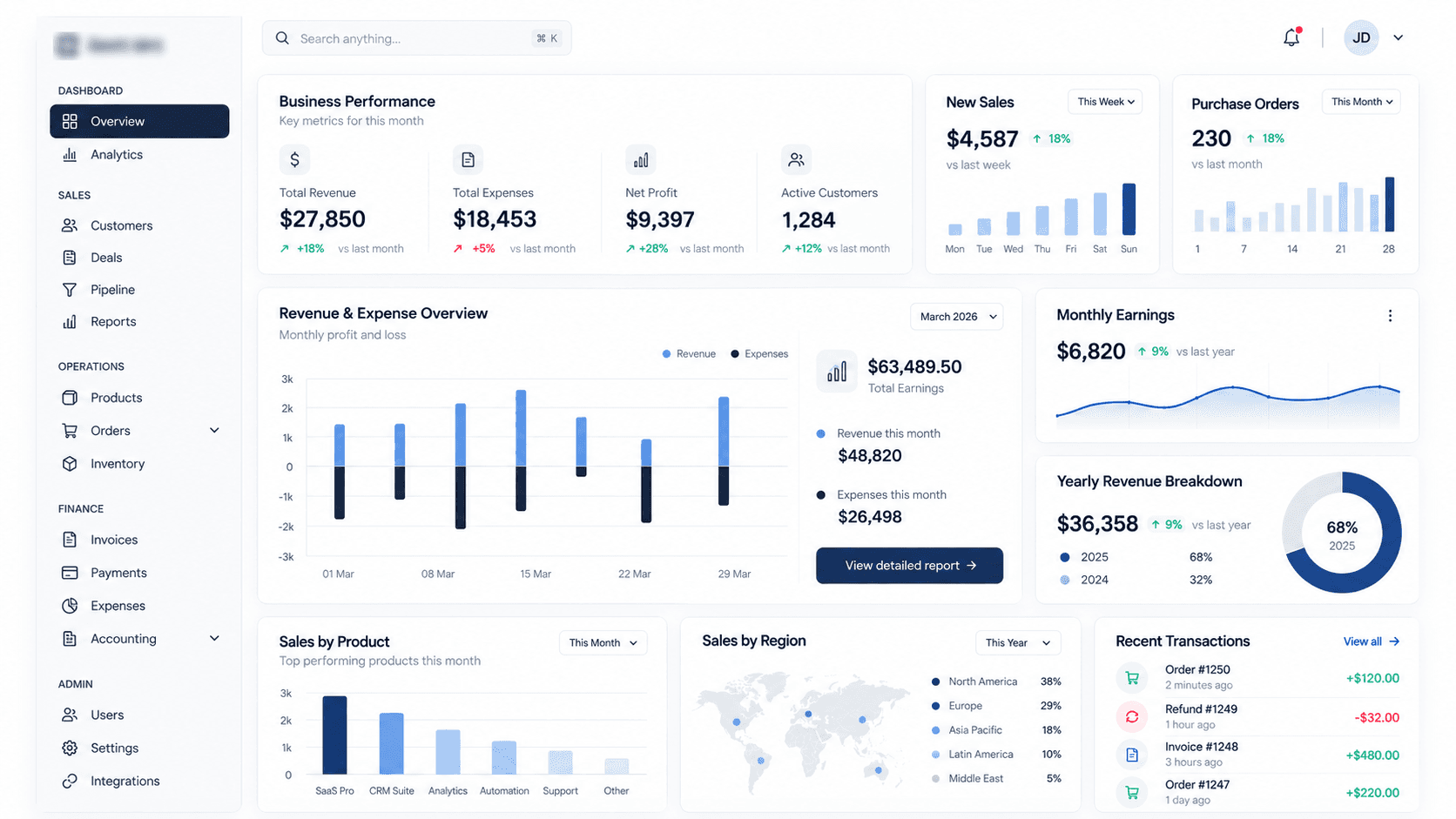 Interface preview